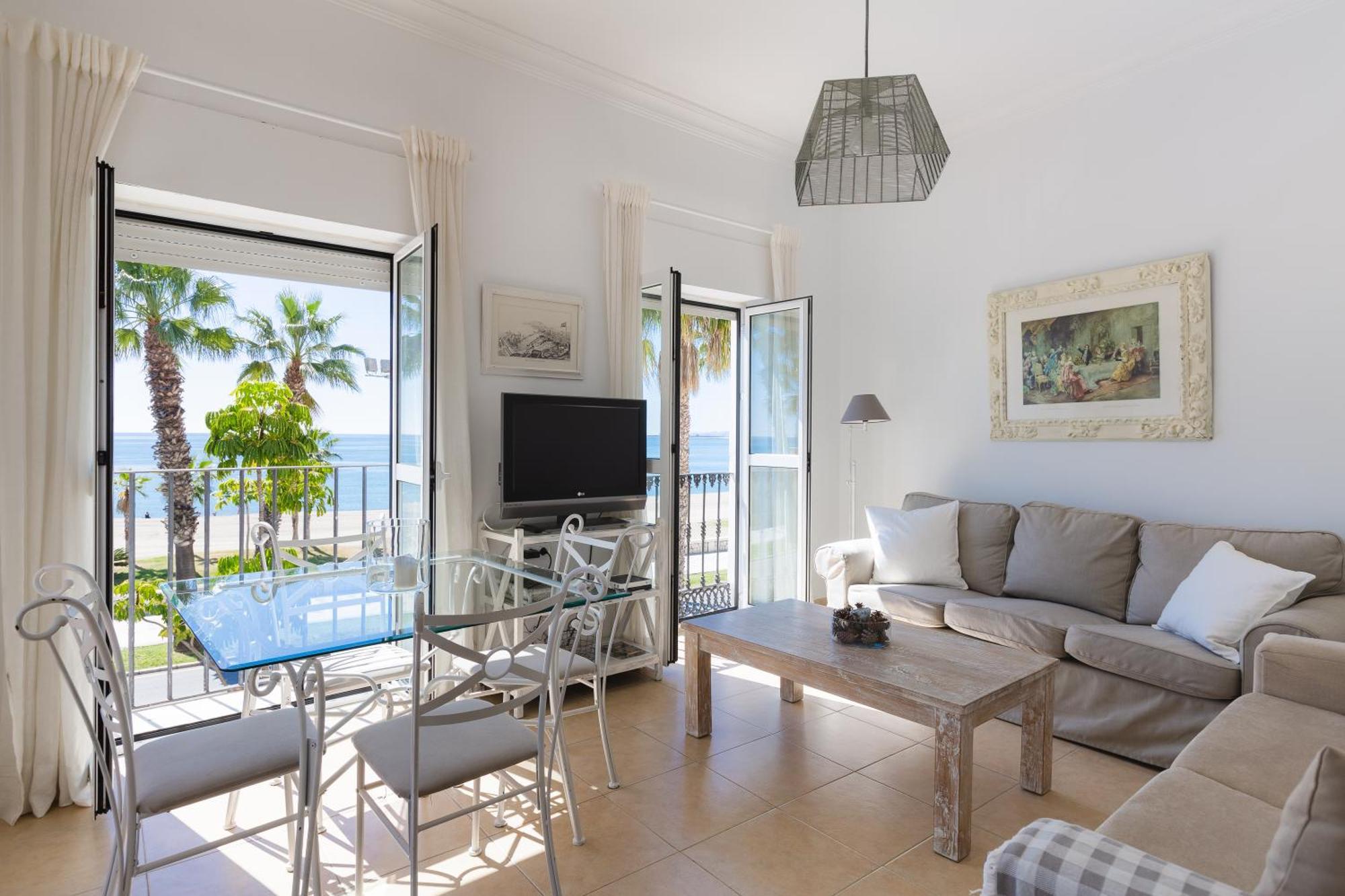 Apartamento Con Encanto En Primera Linea De Playa Málaga Esterno foto